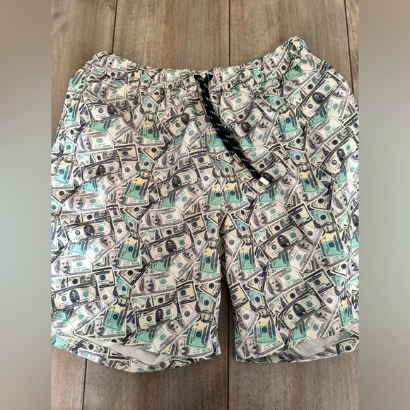 Luchiano Visconti trunks Mustaches & Money swimwear size medium - Picture 10 of 10